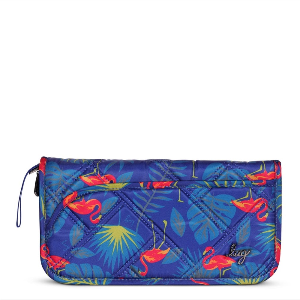 NWT Lug Tango SE Travel Wallet in Flamingo Multi🦩 - Picture 3 of 7